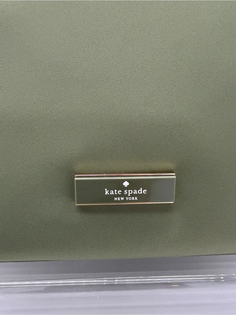 Kate Spade Carter Nylon Large Convertible Crossbody Cedar Stand Green